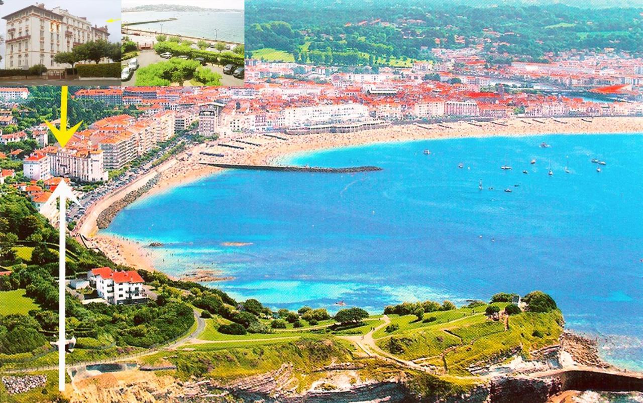 T2 A Pied De Plage Sur Ancien Hotel Chic, Samedi A Samedi Saint-Jean-de-Luz Eksteriør bilde