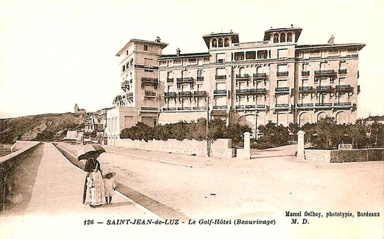 T2 A Pied De Plage Sur Ancien Hotel Chic, Samedi A Samedi Saint-Jean-de-Luz Eksteriør bilde
